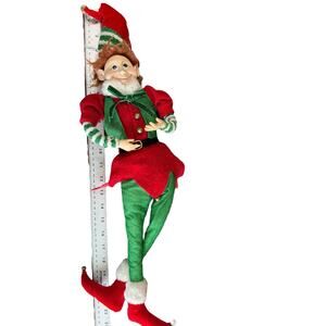 Christmas Elf Posable Arms and Legs 22-24 inches Whimsical Jolly Holiday Elves